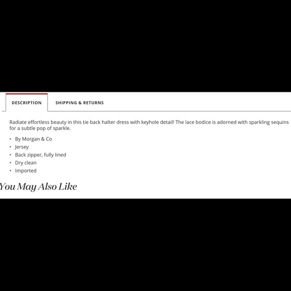 Rose Gold Lace Keyhole Tie Back Halter Dress - Picture 6 of 6